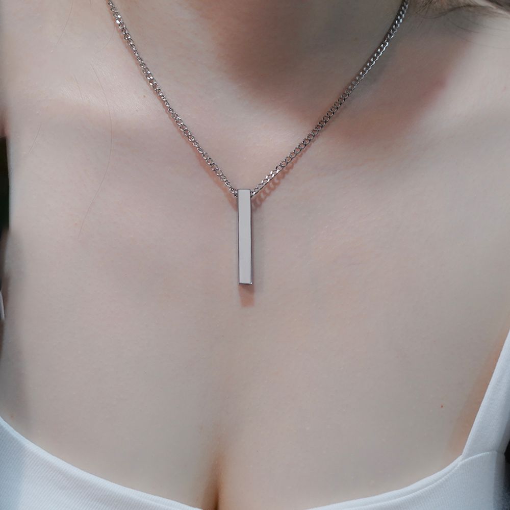 Zuilketting met Gravering