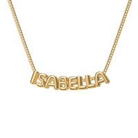 Gepersonaliseerde Ketting met Bubbelletters