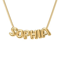 Gepersonaliseerde Ketting met Bubbelletters