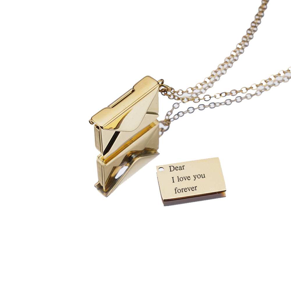 Persoonlijke Liefdesbrief Ketting