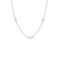 Fijne Ketting met Drie Hangers