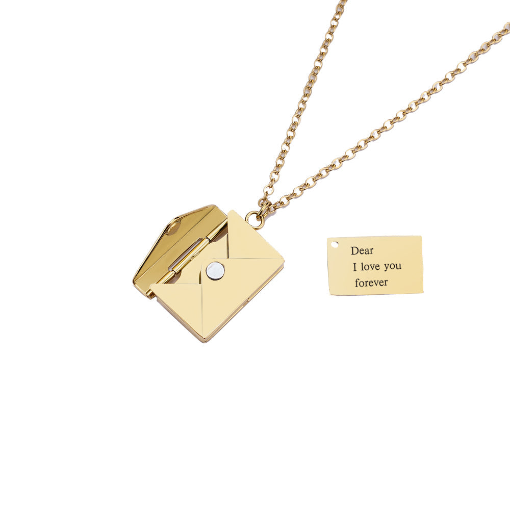 Persoonlijke Liefdesbrief Ketting