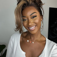 Lace front pruik met highlights – Selena