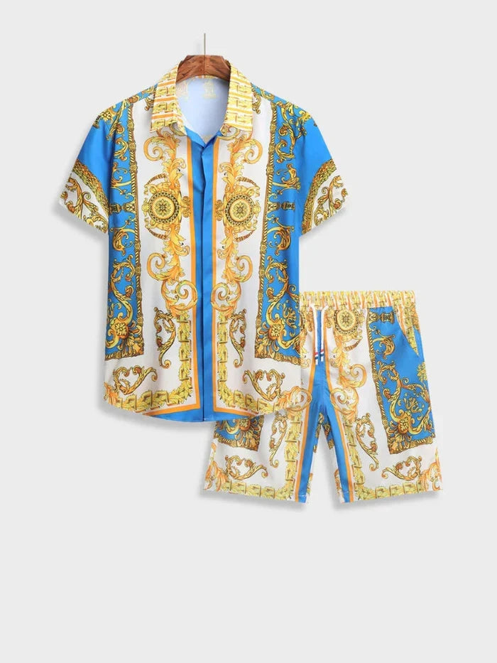 Elegante zomerset in Italiaanse barokstijl