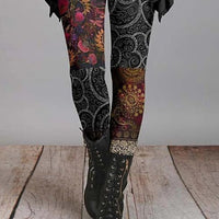 Bohemian Legging met Etnische Print – Ziva