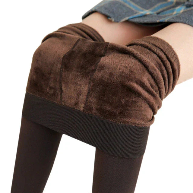 Fluwelen legging met hoge taille – Alice
