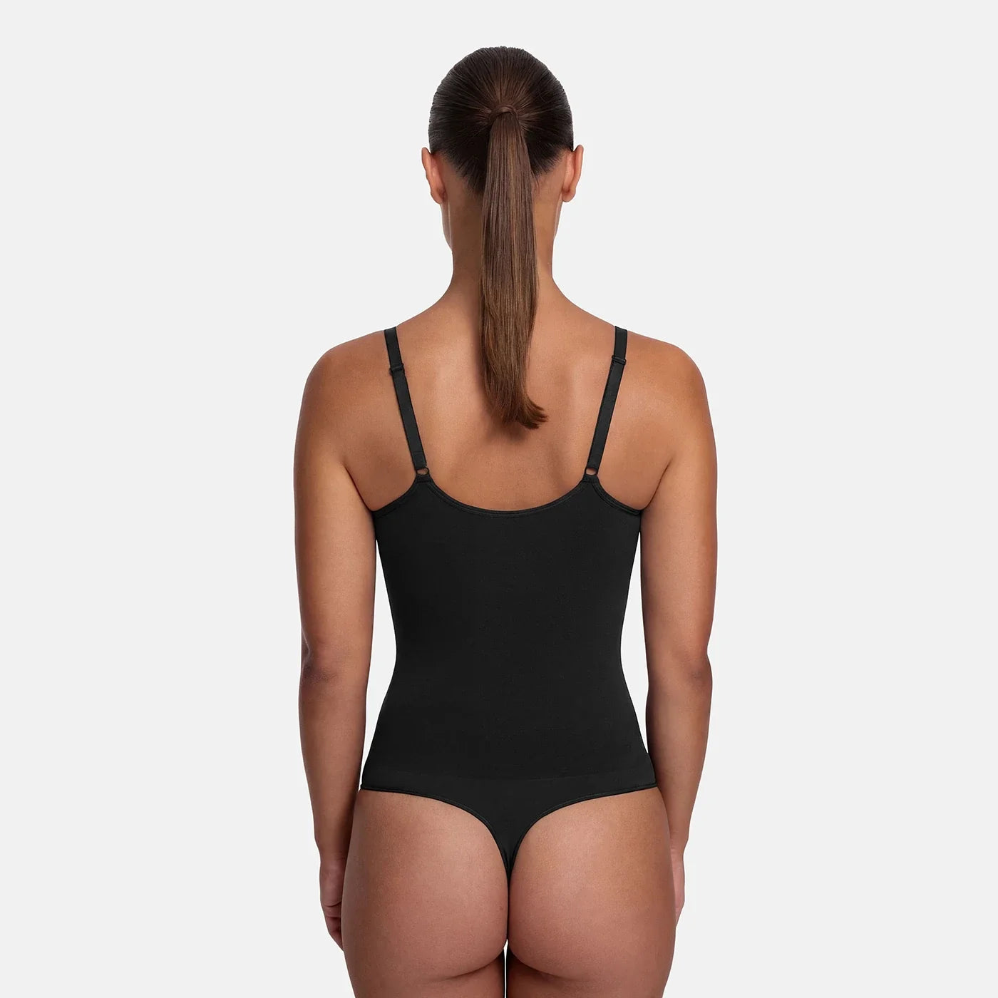 Naadloze shapewear bodysuit met string