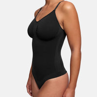 Naadloze shapewear bodysuit met slip