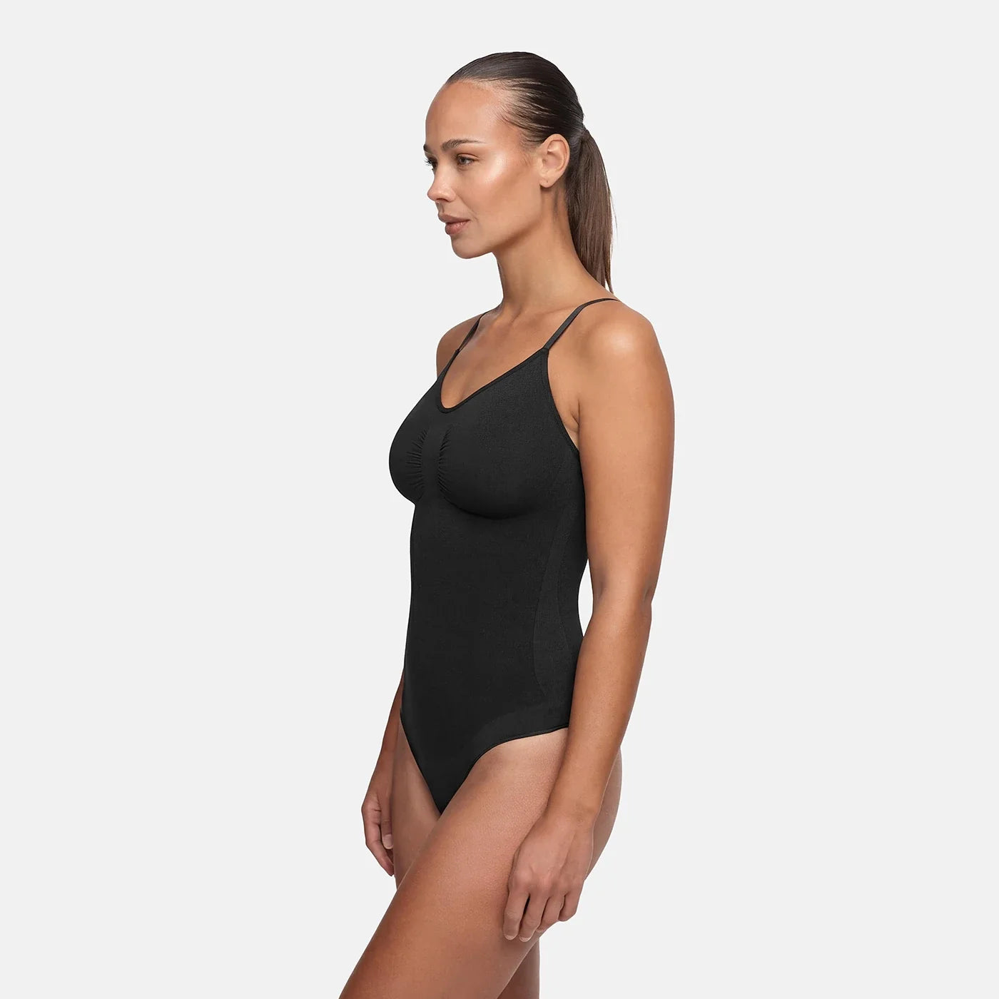 Naadloze shapewear bodysuit met slip