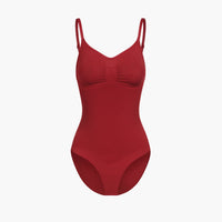 Naadloze shapewear bodysuit met slip