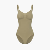 Naadloze shapewear bodysuit met slip