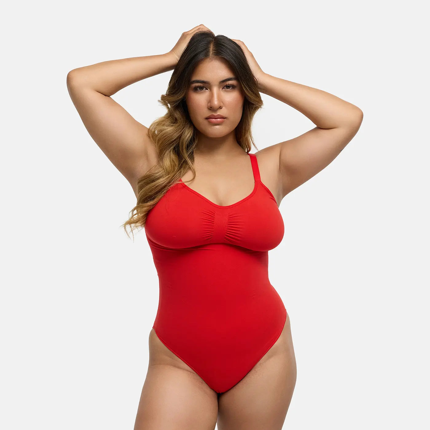 Naadloze shapewear bodysuit met slip