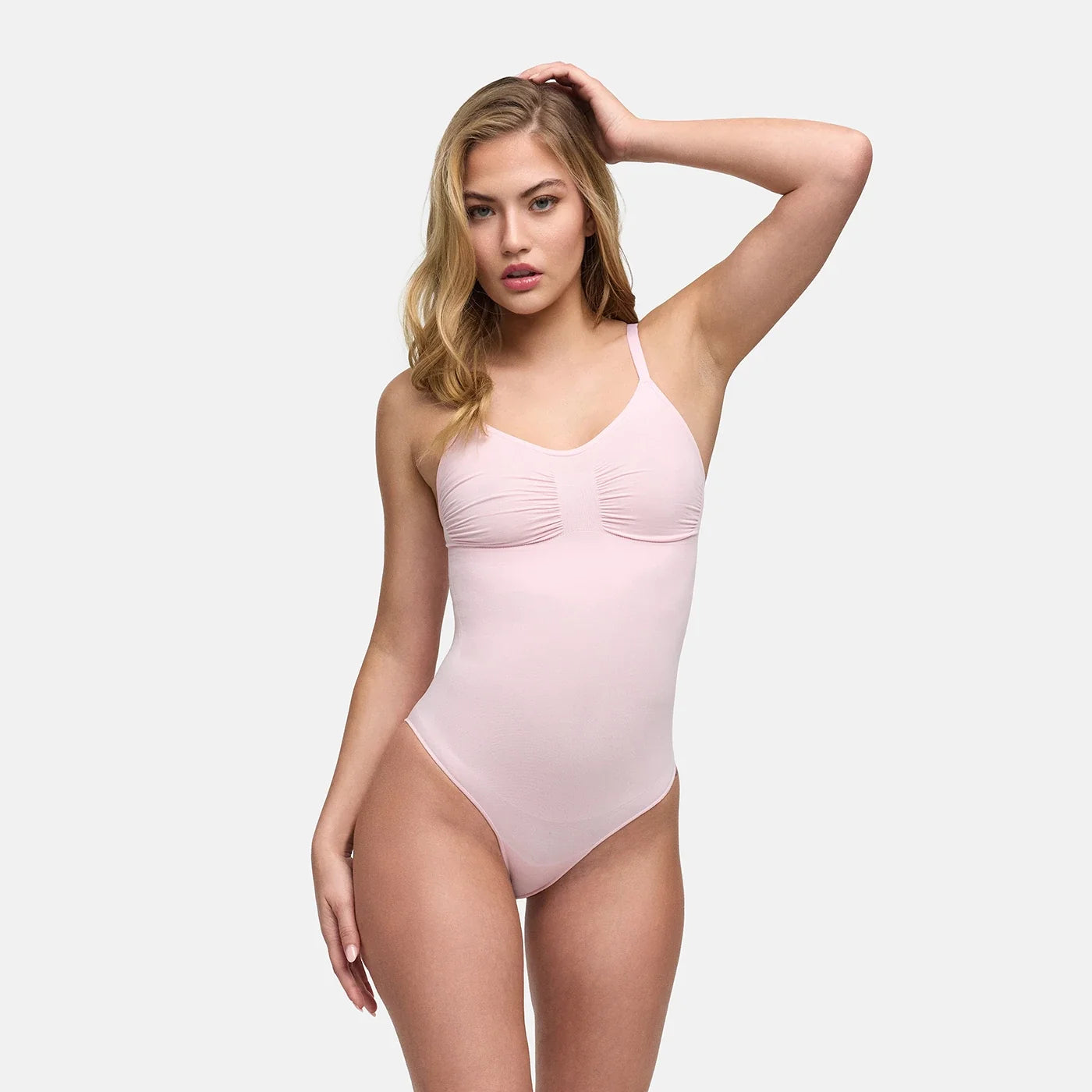 Naadloze shapewear bodysuit met slip