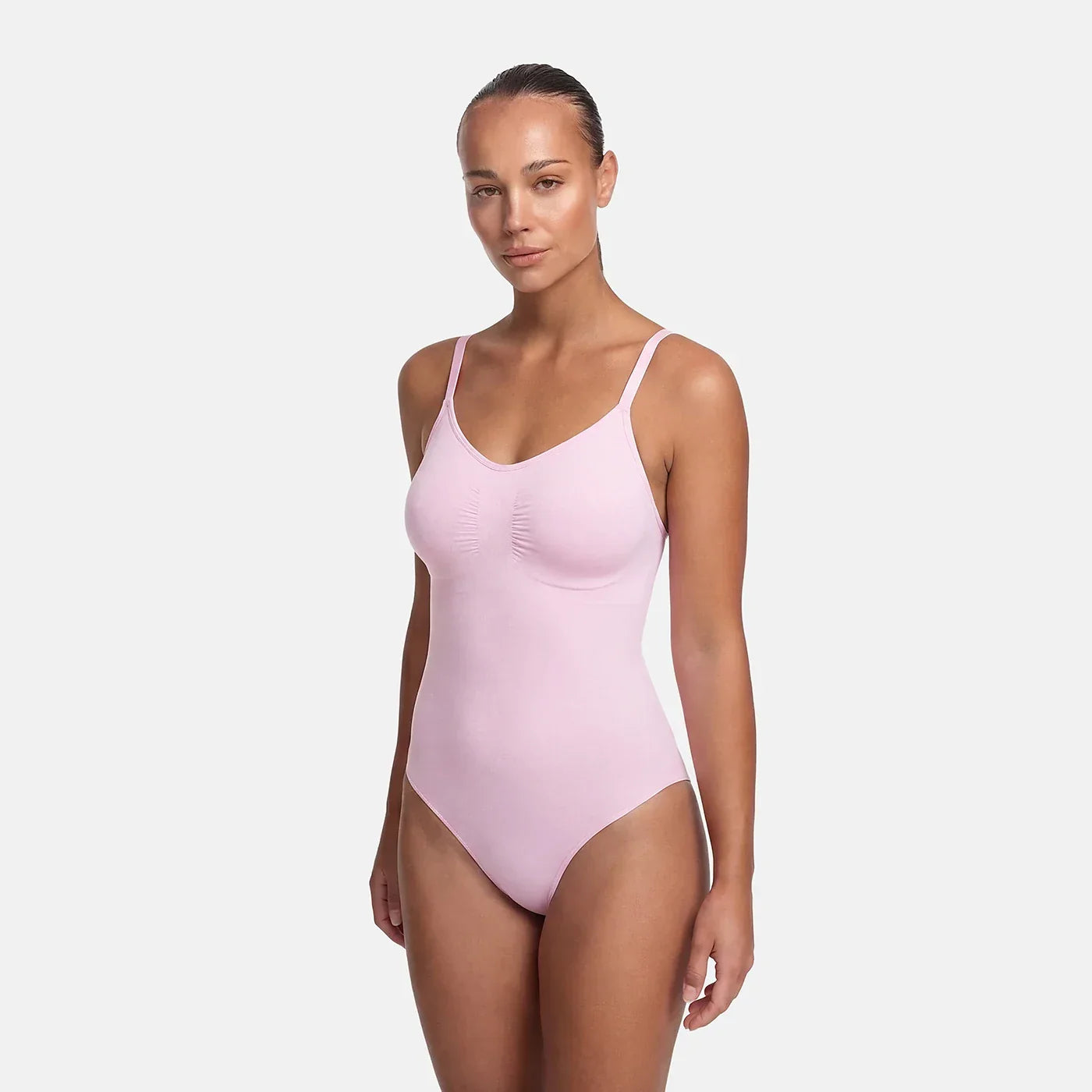Shapewear bodysuit met beugelloze bh en string