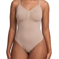 Naadloze shapewear bodysuit met slip