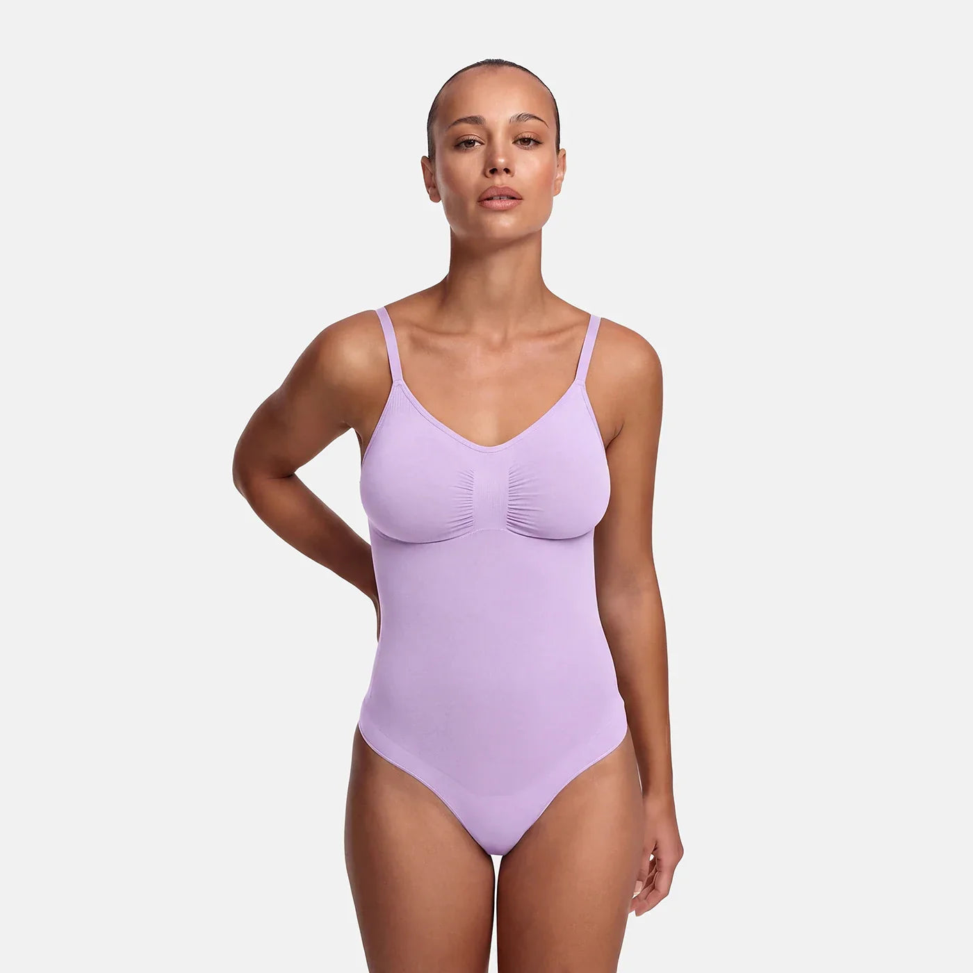 Naadloze shapewear bodysuit met slip
