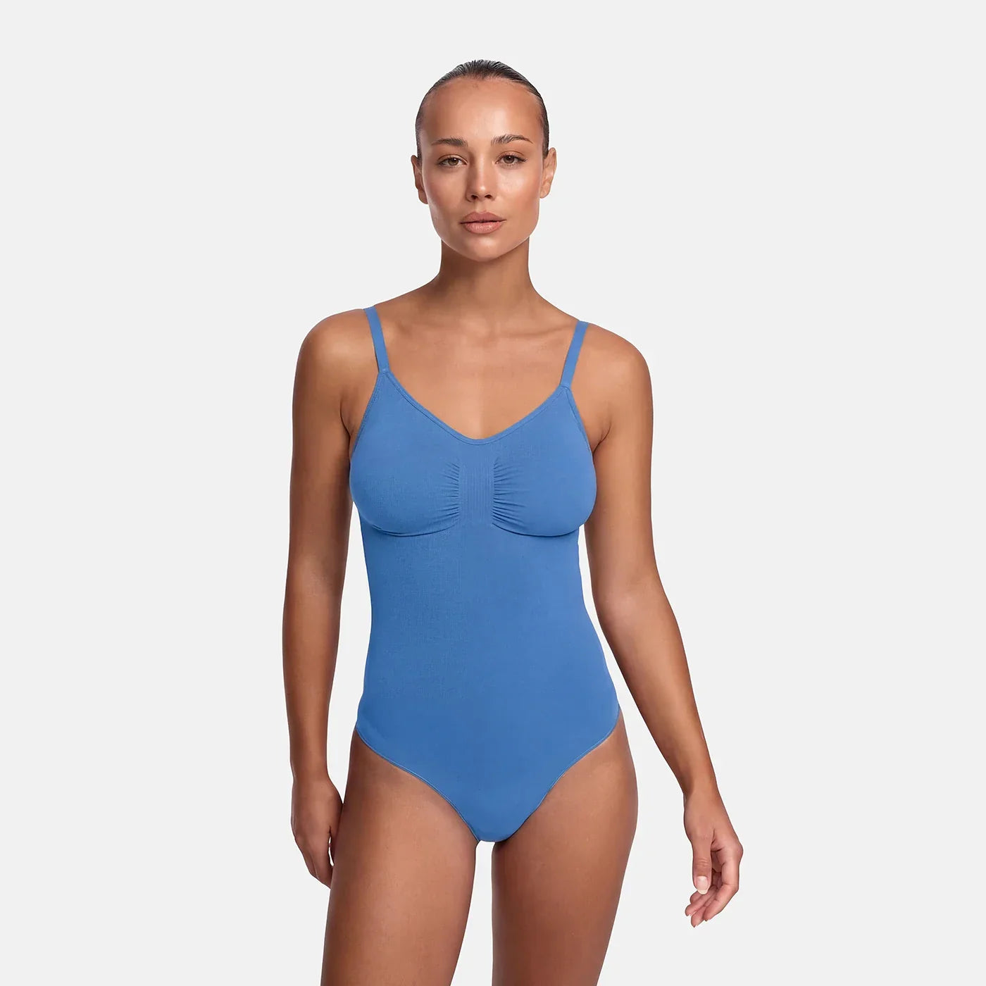 Naadloze shapewear bodysuit met slip