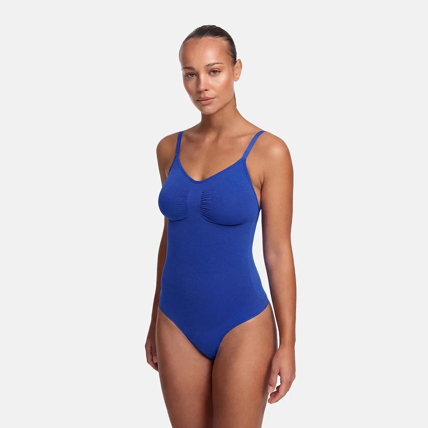 Naadloze shapewear bodysuit met string