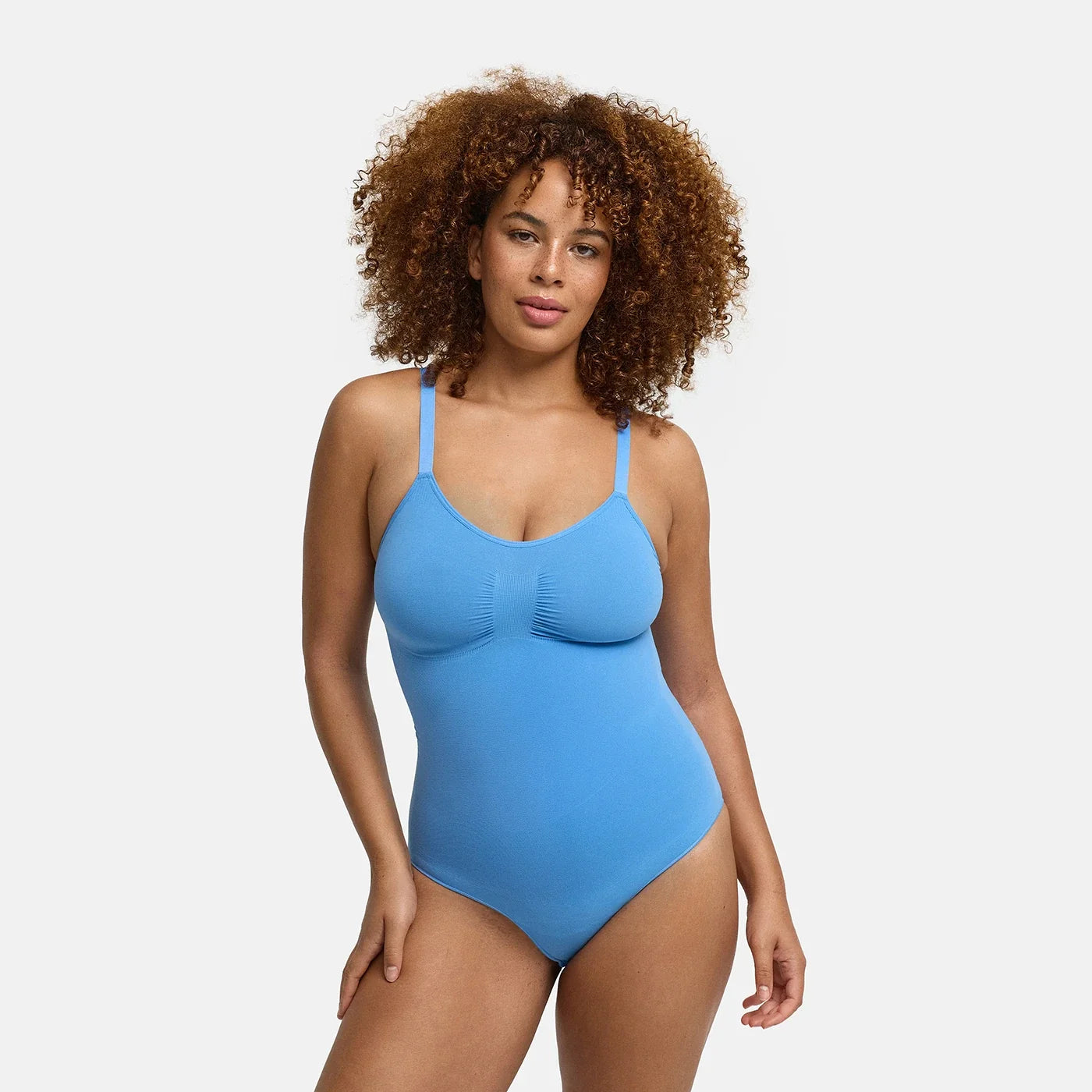 Naadloze shapewear bodysuit met slip