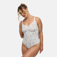 Naadloze shapewear bodysuit met slip