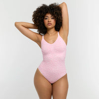 Naadloze shapewear bodysuit met slip