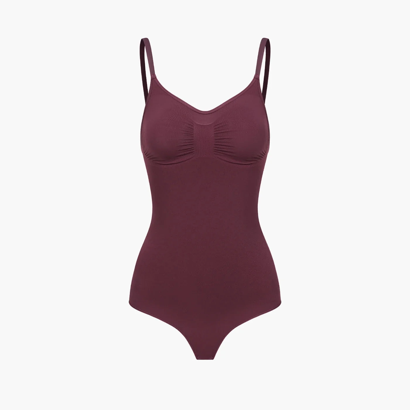 Naadloze shapewear bodysuit met string