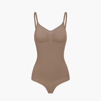 Naadloze shapewear bodysuit met string