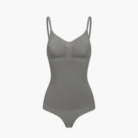 Naadloze shapewear bodysuit met string