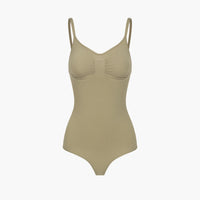 Naadloze shapewear bodysuit met string