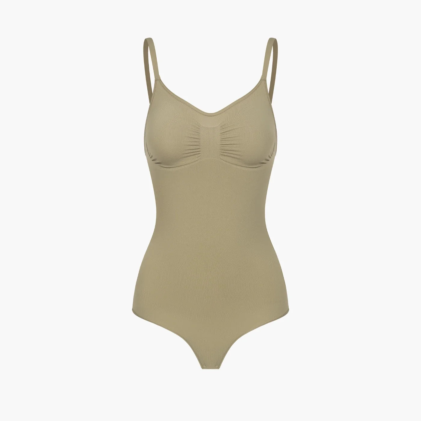 Naadloze shapewear bodysuit met string