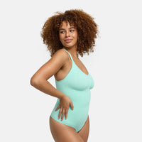 Naadloze shapewear bodysuit met string