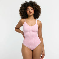 Naadloze shapewear bodysuit met string