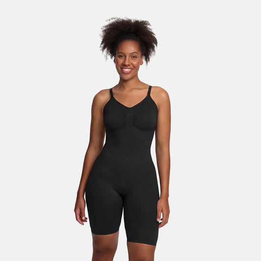 Shapewear bodysuit met short