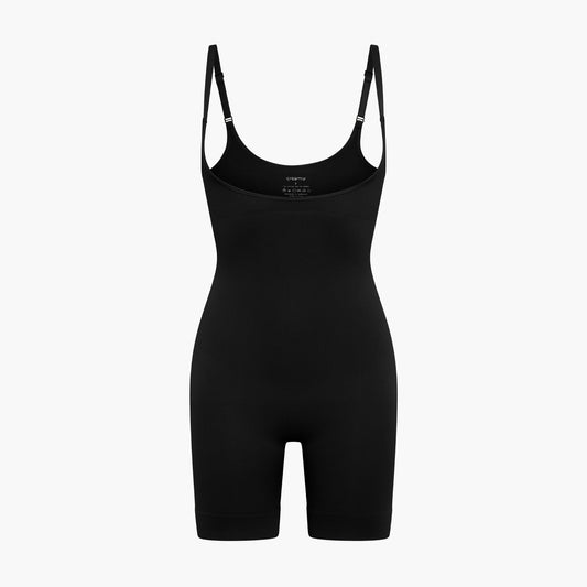 Shapewear bodysuit met open buste