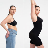 Shapewear bodysuit met open buste