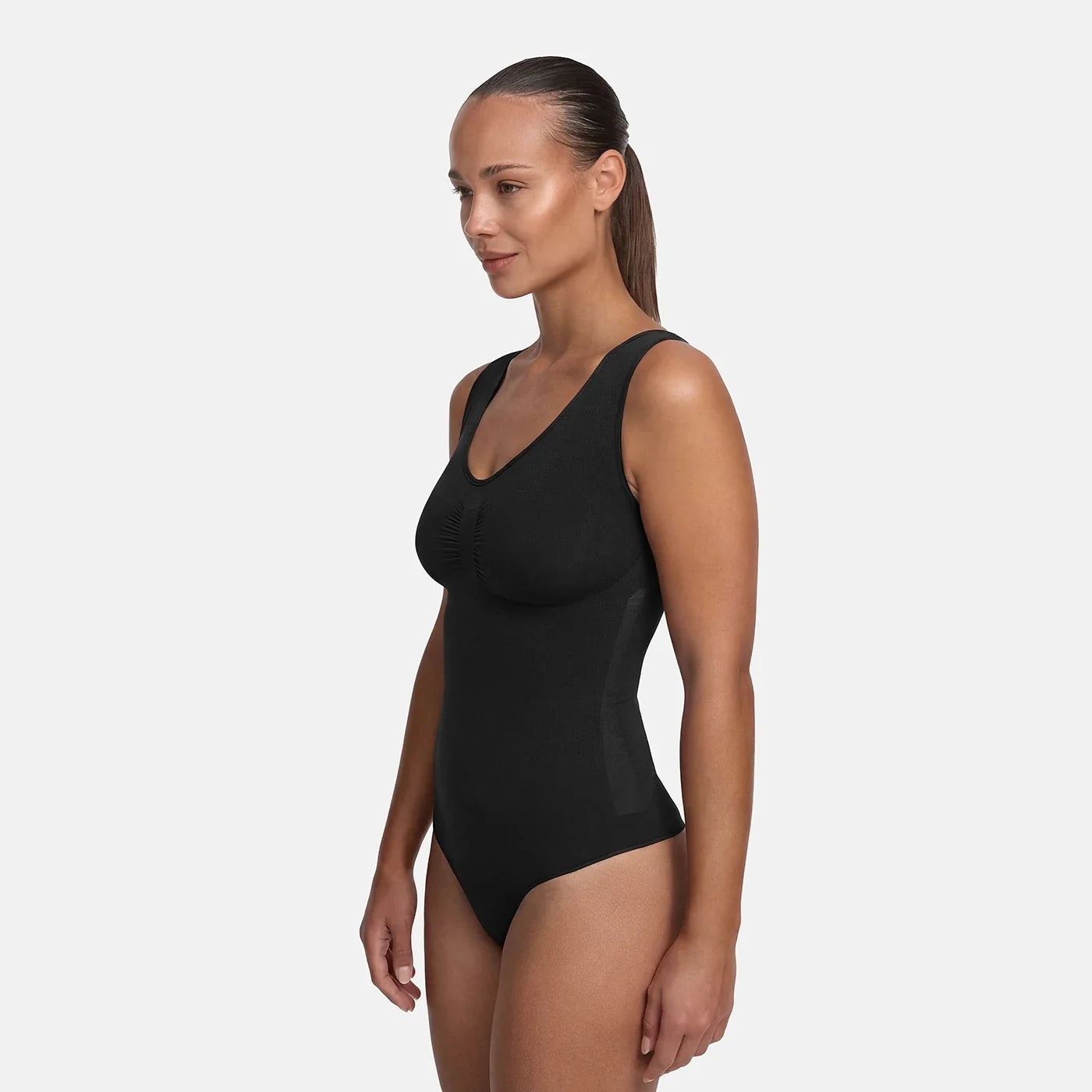 Tanktop shapewear bodysuit met slip