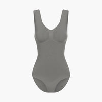 Tanktop shapewear bodysuit met slip