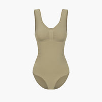 Tanktop shapewear bodysuit met slip