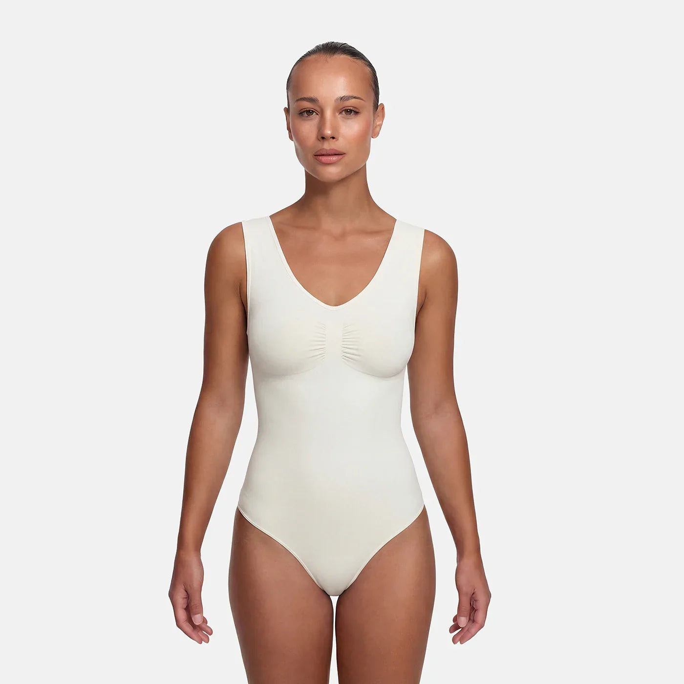 Tanktop shapewear bodysuit met slip