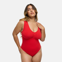 Tanktop shapewear bodysuit met slip