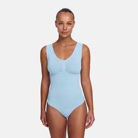 Tanktop shapewear bodysuit met slip