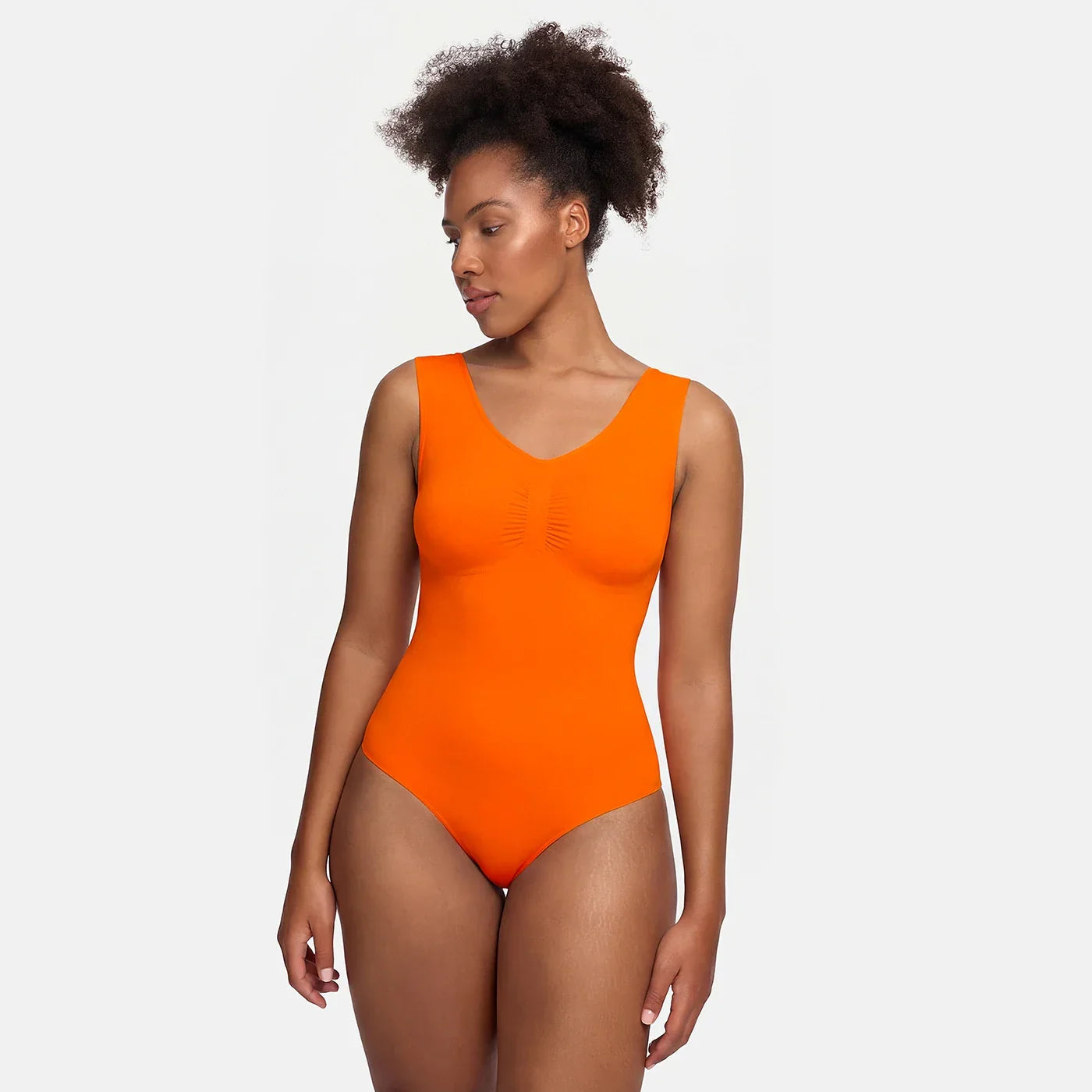 Tanktop shapewear bodysuit met slip