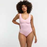 Tanktop shapewear bodysuit met slip