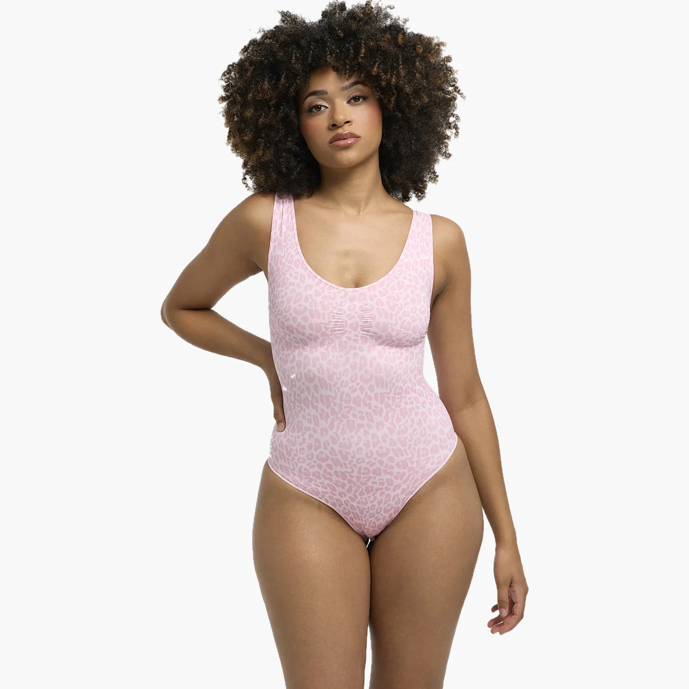Tanktop shapewear bodysuit met slip