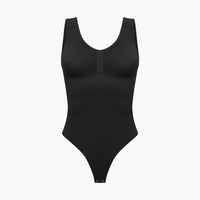 Tanktop shapewear bodysuit met string