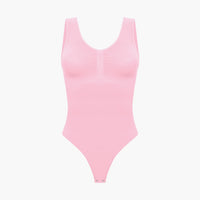 Tanktop shapewear bodysuit met string