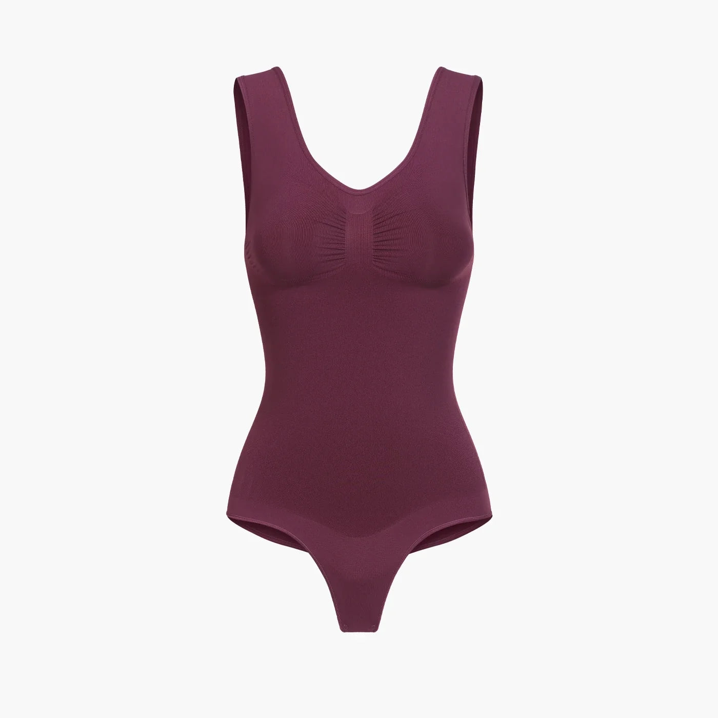 Tanktop shapewear bodysuit met string