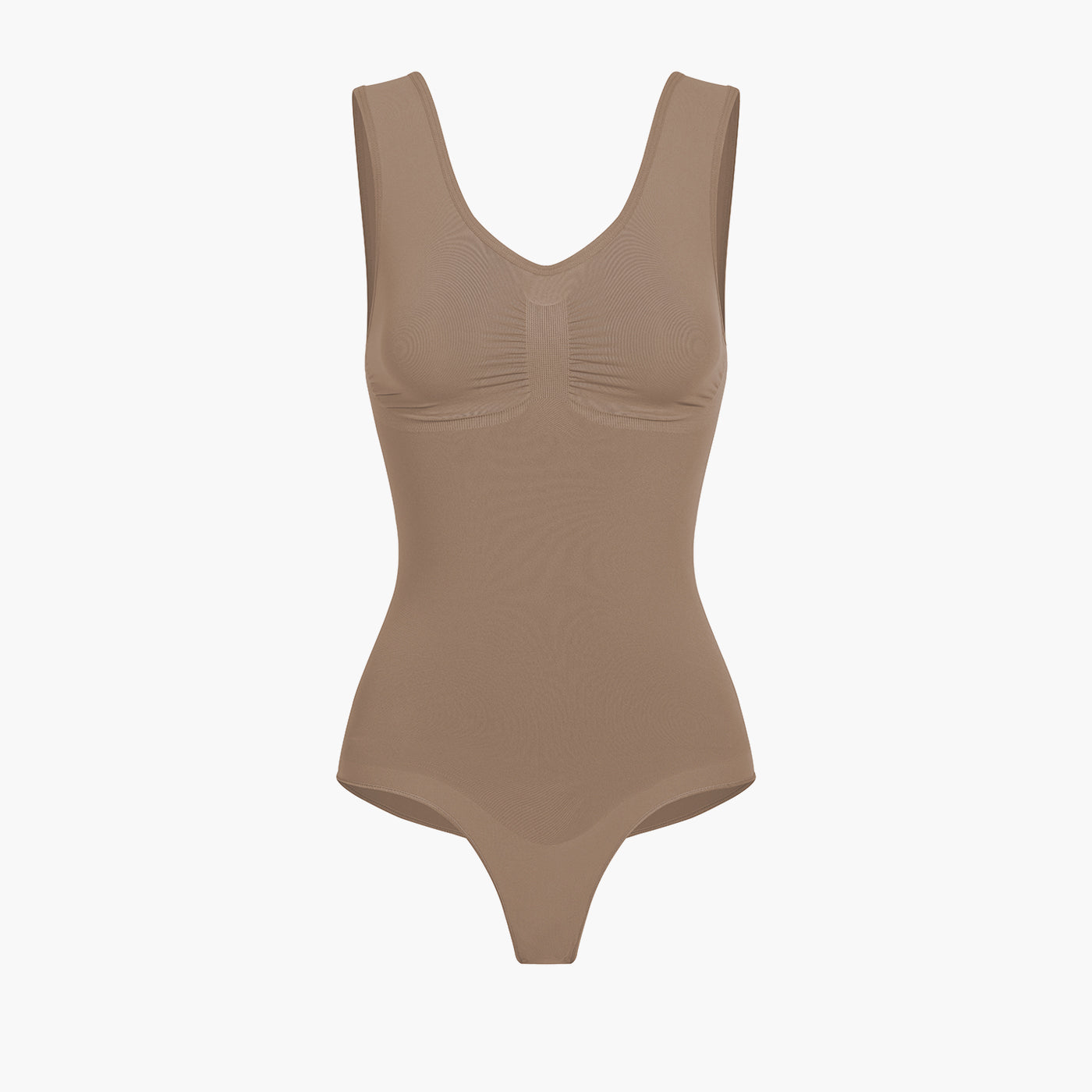 Tanktop shapewear bodysuit met string