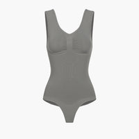 Tanktop shapewear bodysuit met string