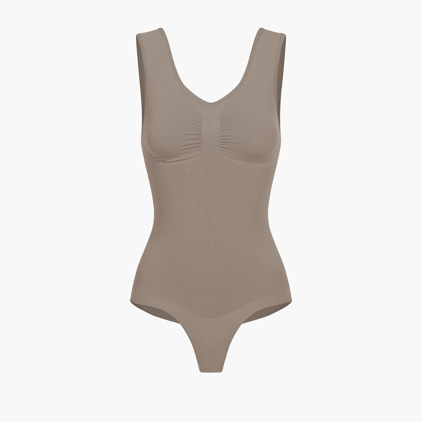 Tanktop shapewear bodysuit met string